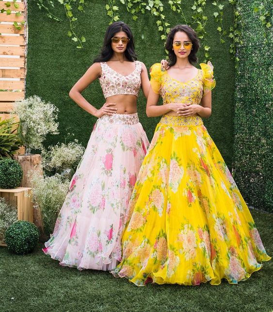 Floral Lehenga